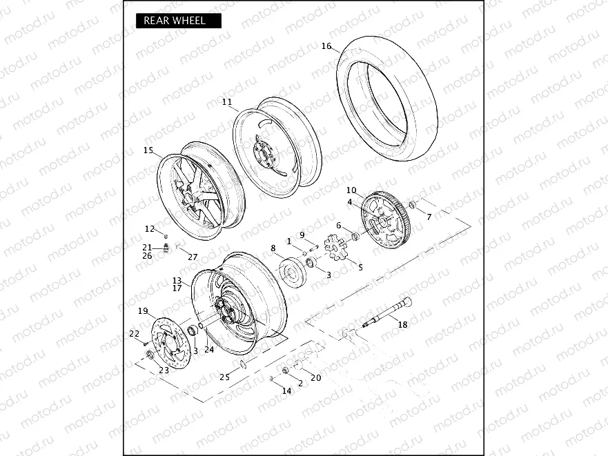 REAR WHEEL