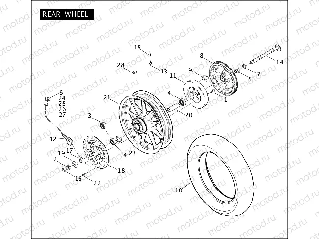 REAR WHEEL