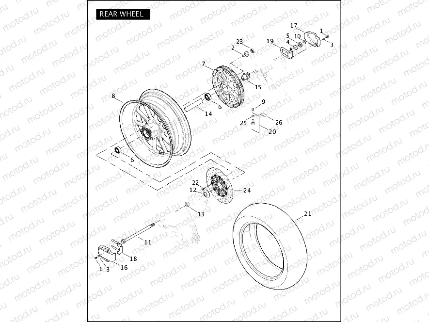 REAR WHEEL