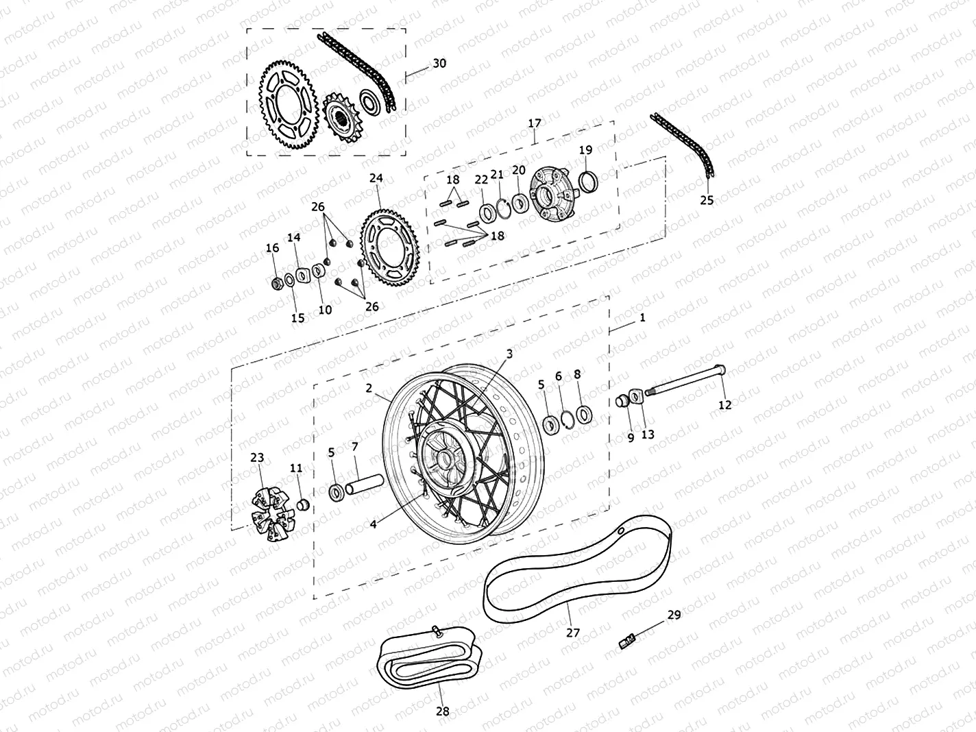 Rear Wheel