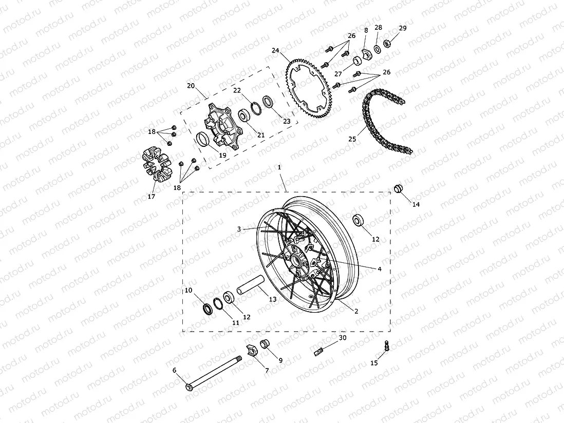 Rear Wheel