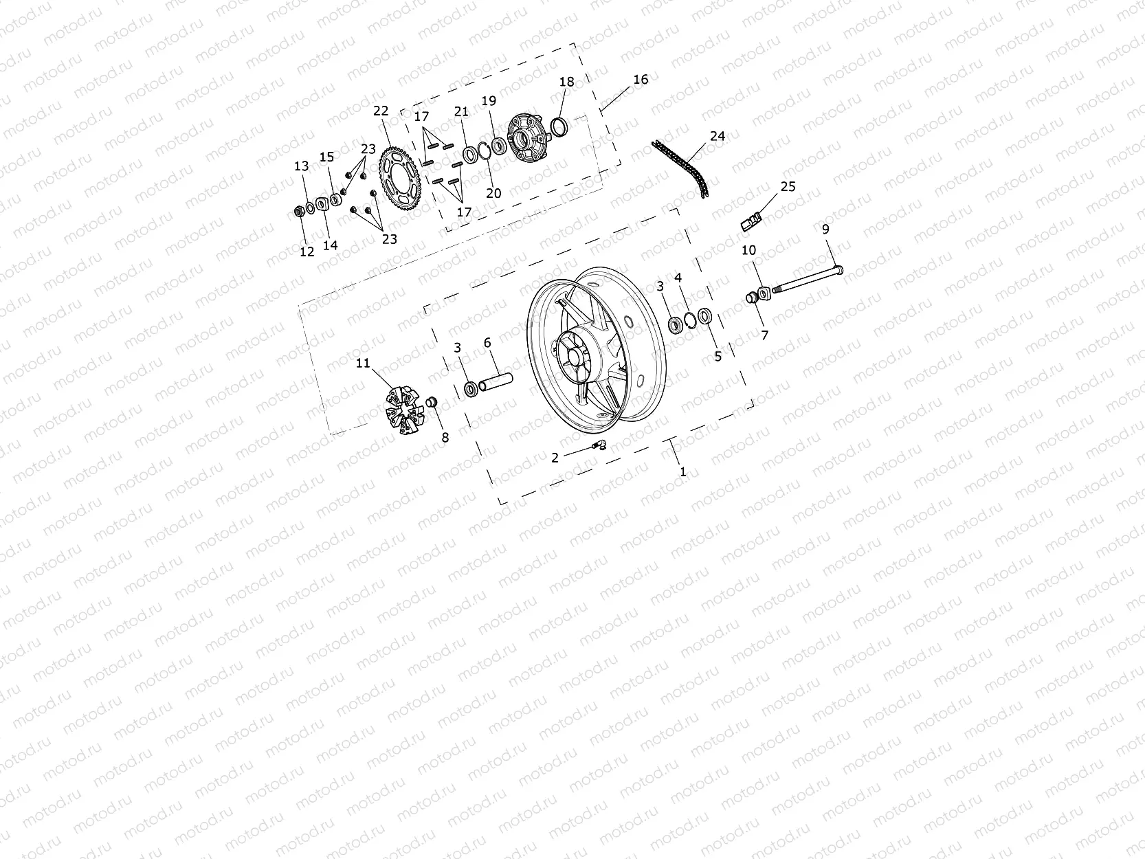 Rear Wheel