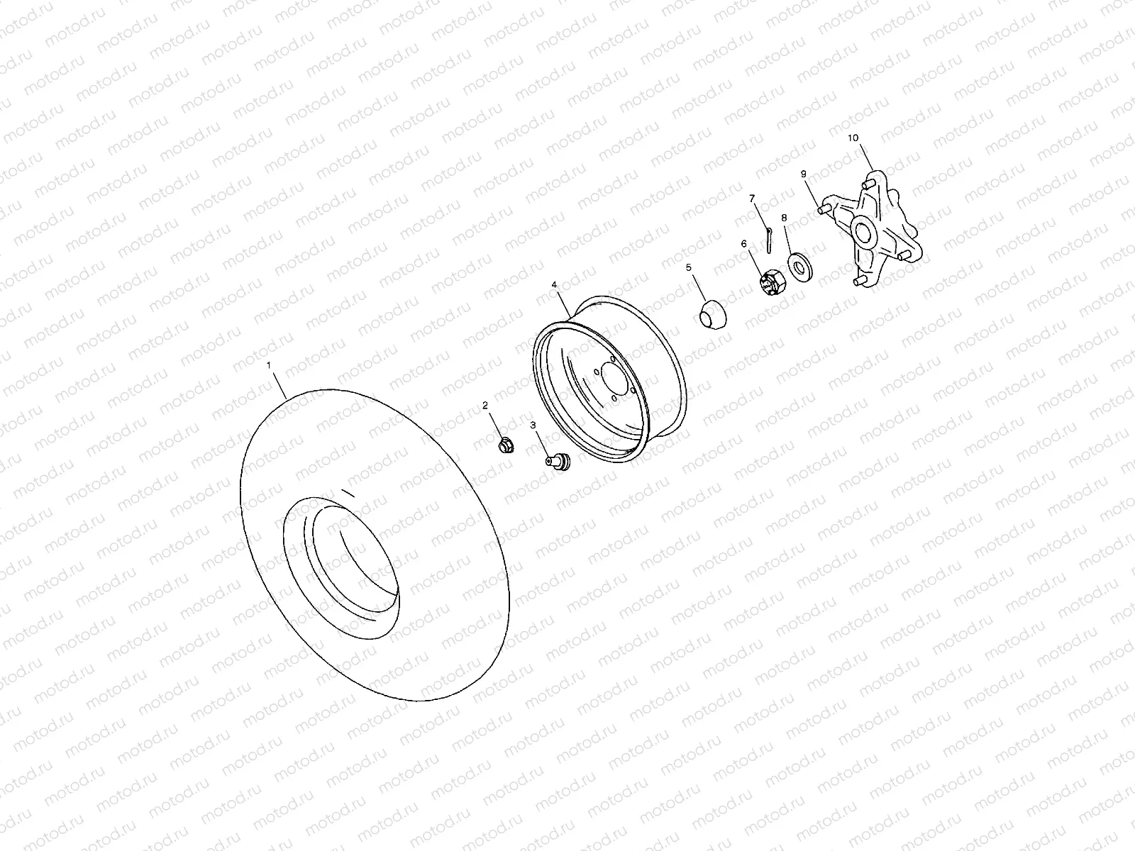 REAR WHEEL - A03GJ50AA/AB (4975767576B04) | REAR WHEEL - A03GJ50AA/AB (4975767576B04)