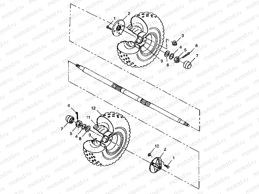 REAR WHEEL - A99BG38CA (4949664966c004) | REAR WHEEL - A99BG38CA (4949664966c004)