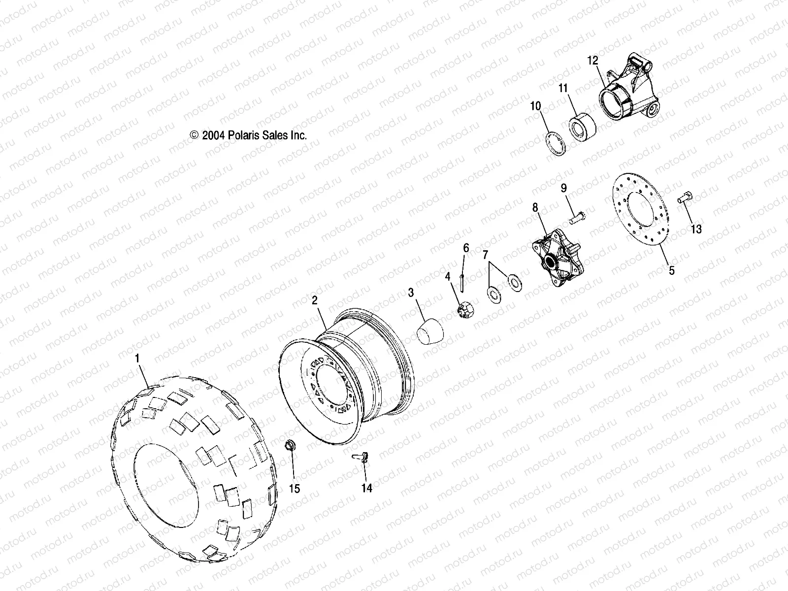 REAR WHEEL DRIVE - A05MH50AB/AC/AG/AH/AL/AT/FB (4994169416C10) | REAR WHEEL DRIVE - A05MH50AB/AC/AG/AH/AL/AT/FB (4994169416C10)
