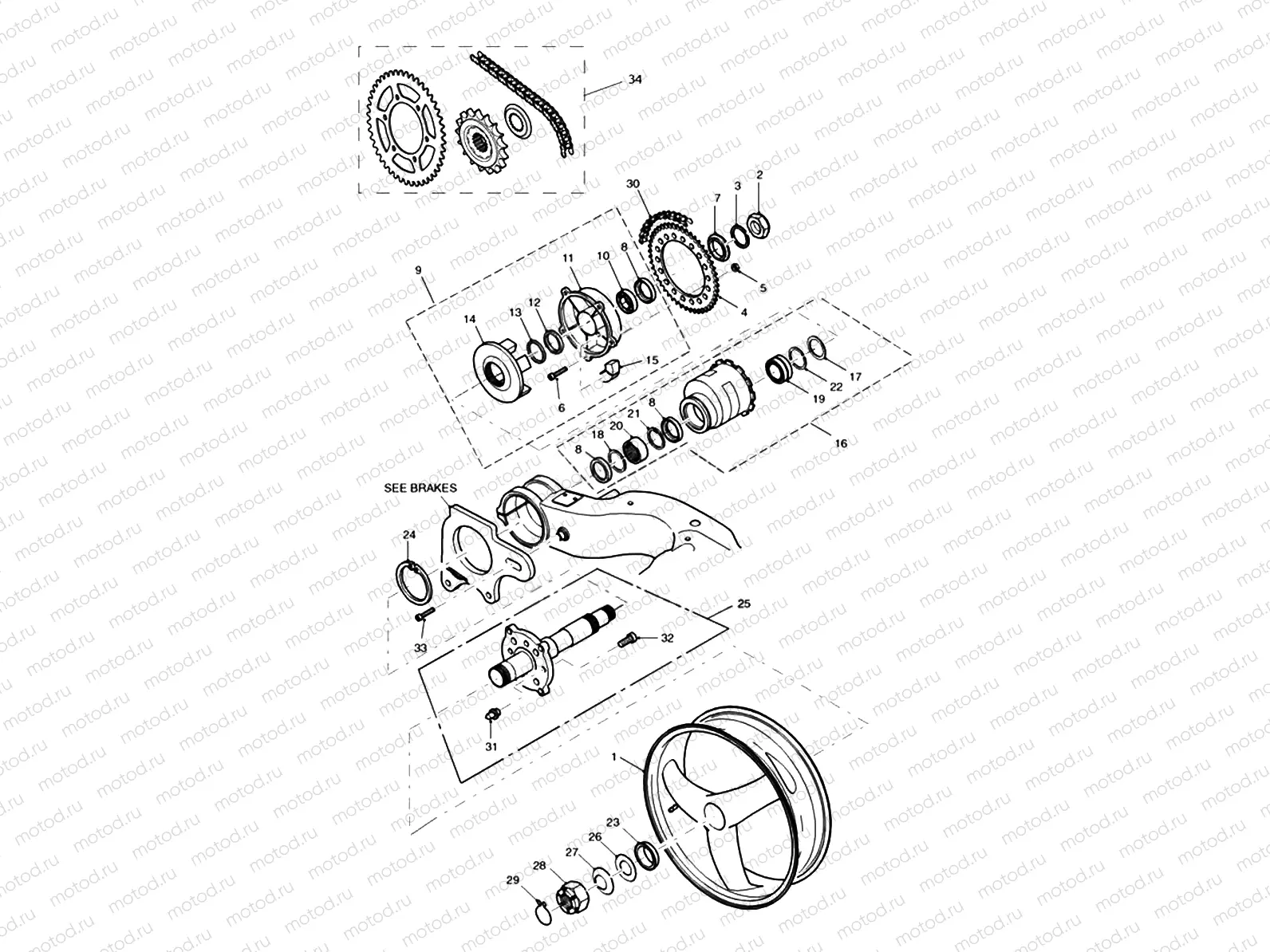 Rear Wheel & Final Drive
