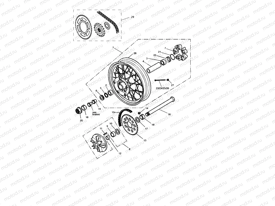 Rear Wheel & Final Drive