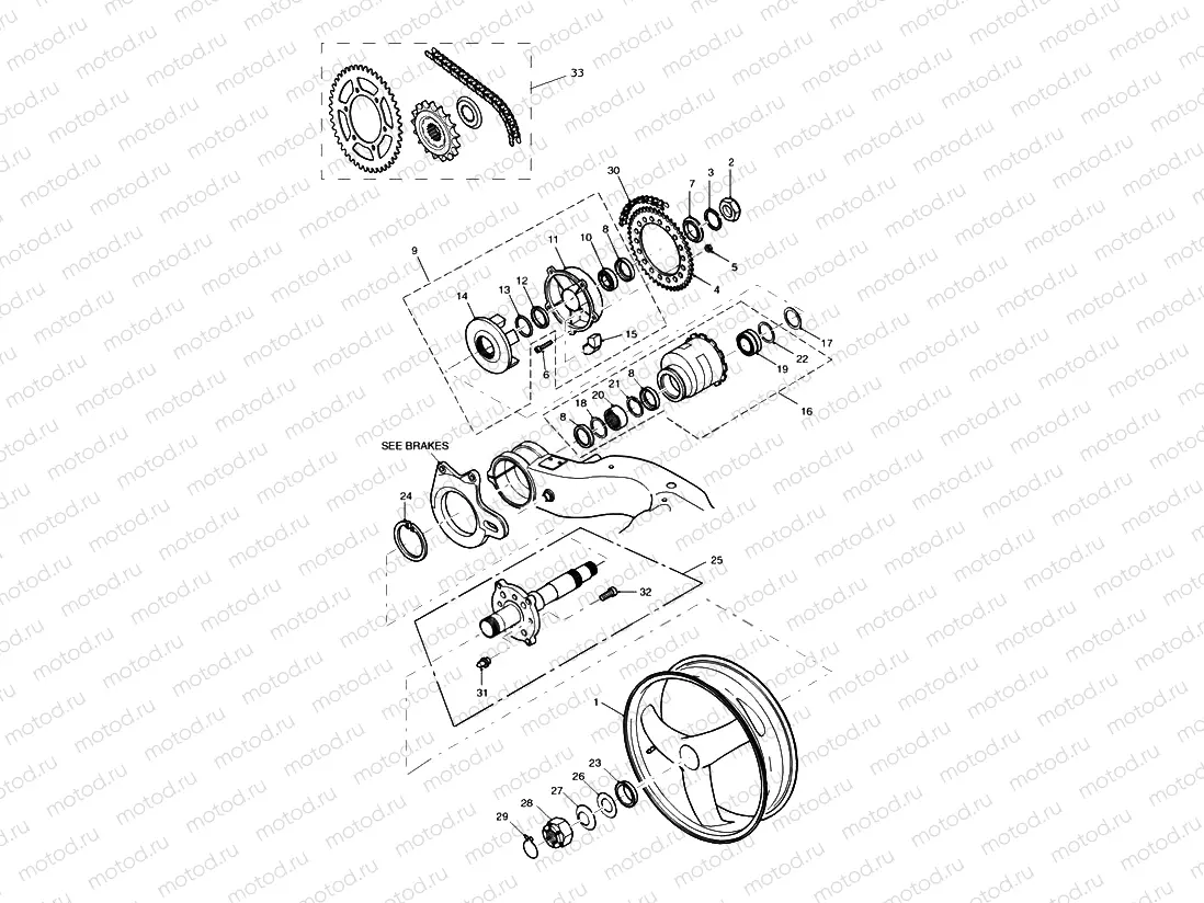 Rear Wheel & Final Drive