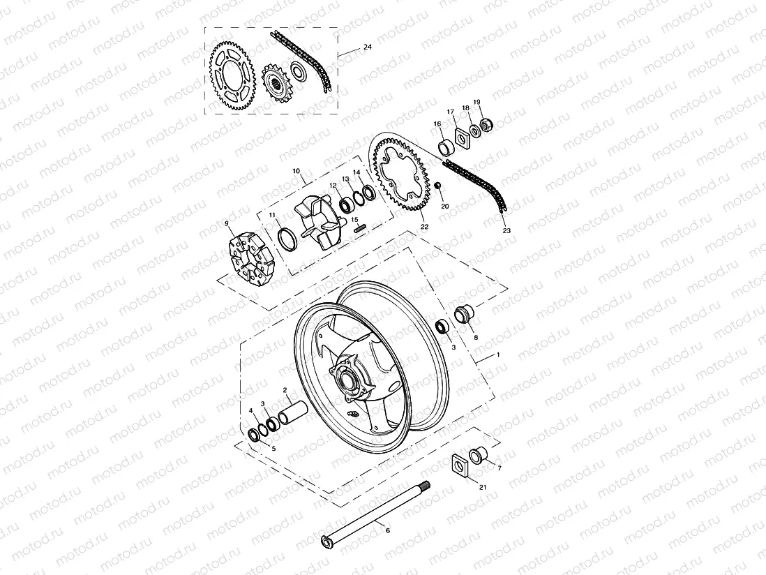 Rear Wheel & Final Drive