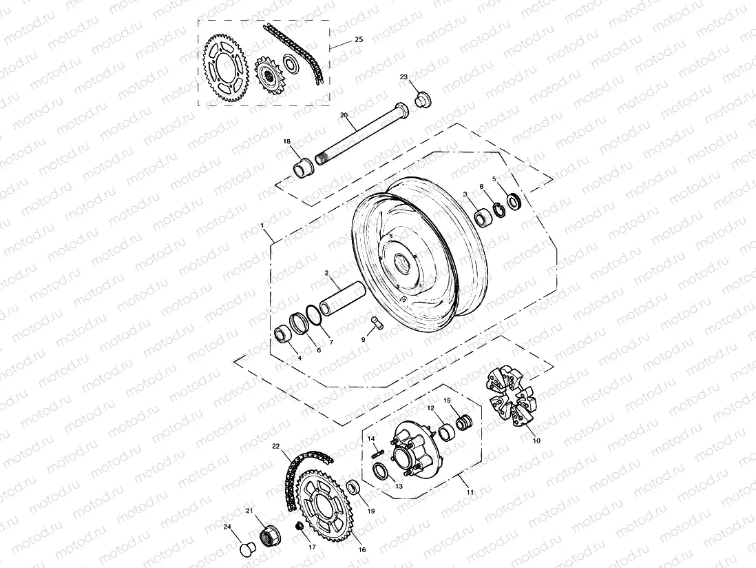 Rear Wheel & Final Drive