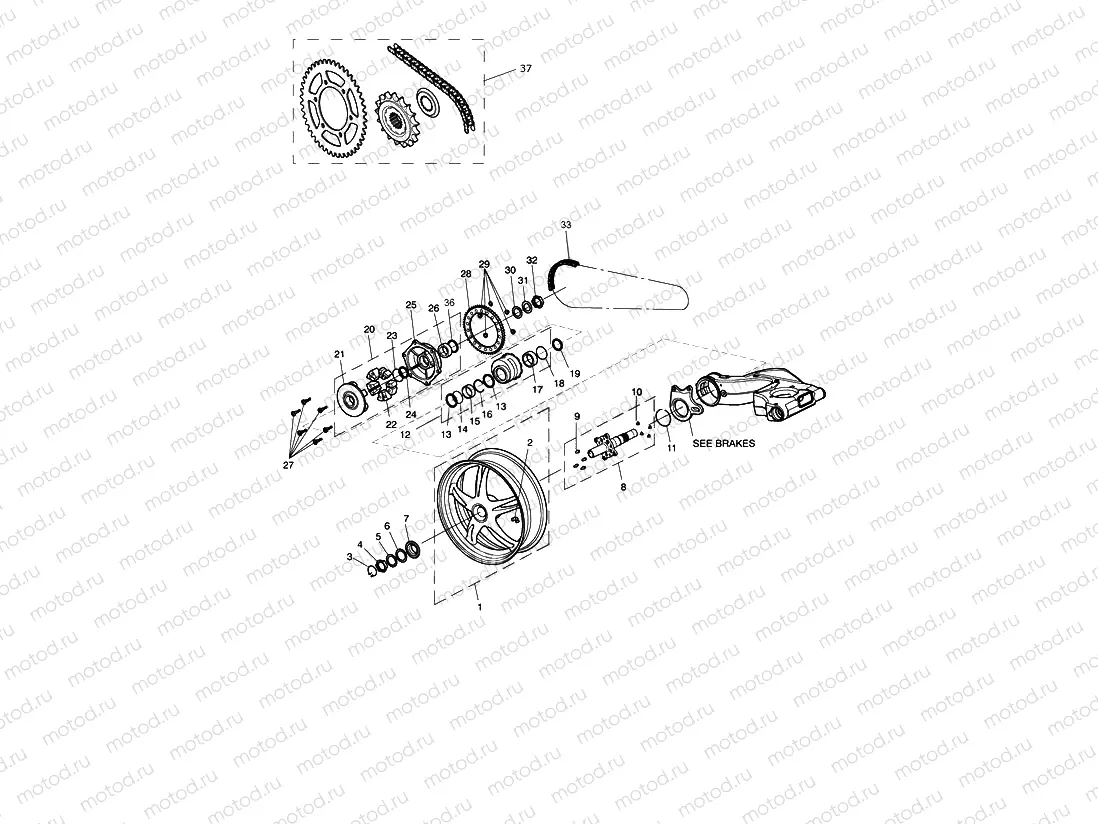 Rear Wheel & Final Drive