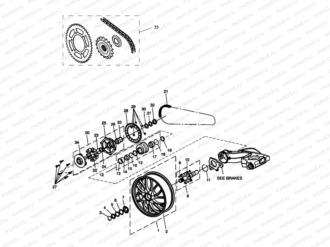 Rear Wheel & Final Drive