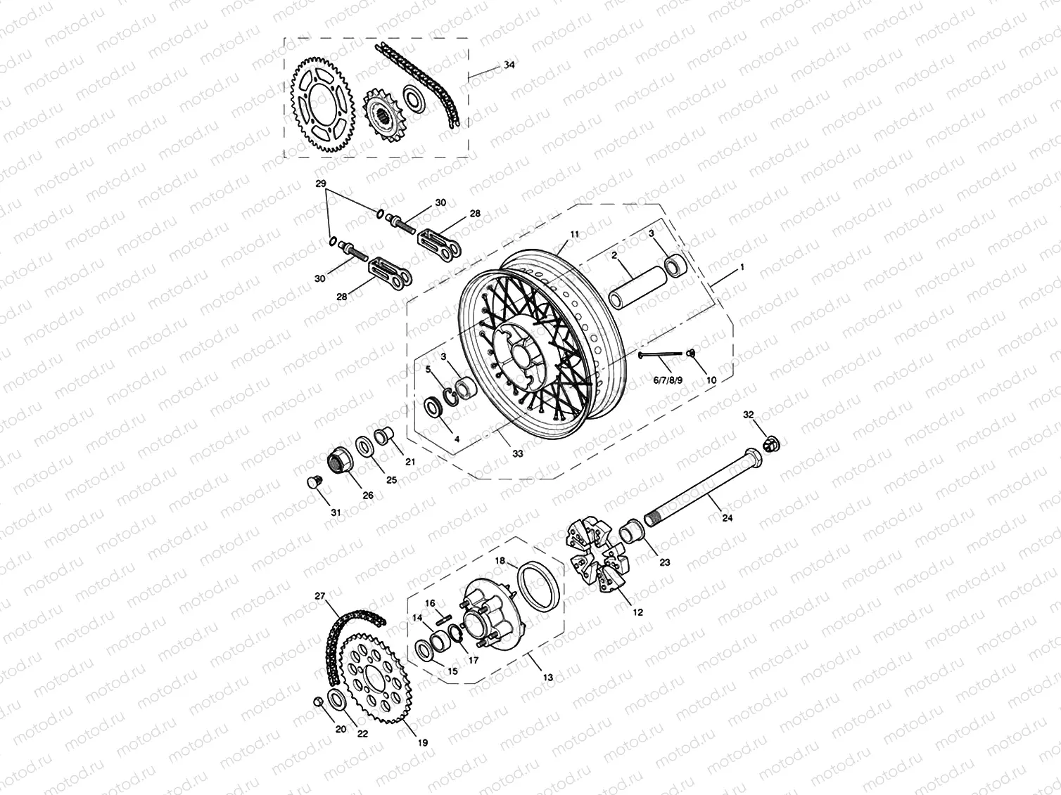 Rear Wheel & Final Drive