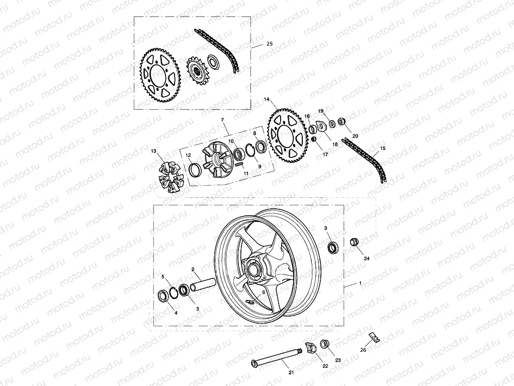 Rear Wheel & Final Drive