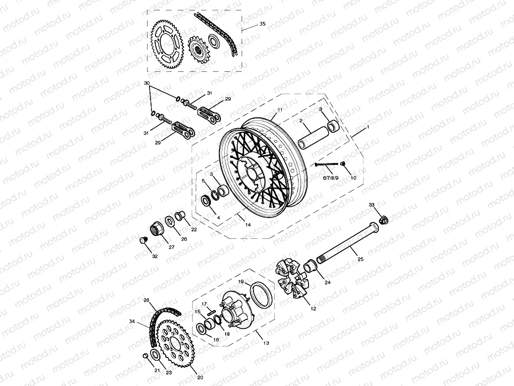Rear Wheel & Final Drive