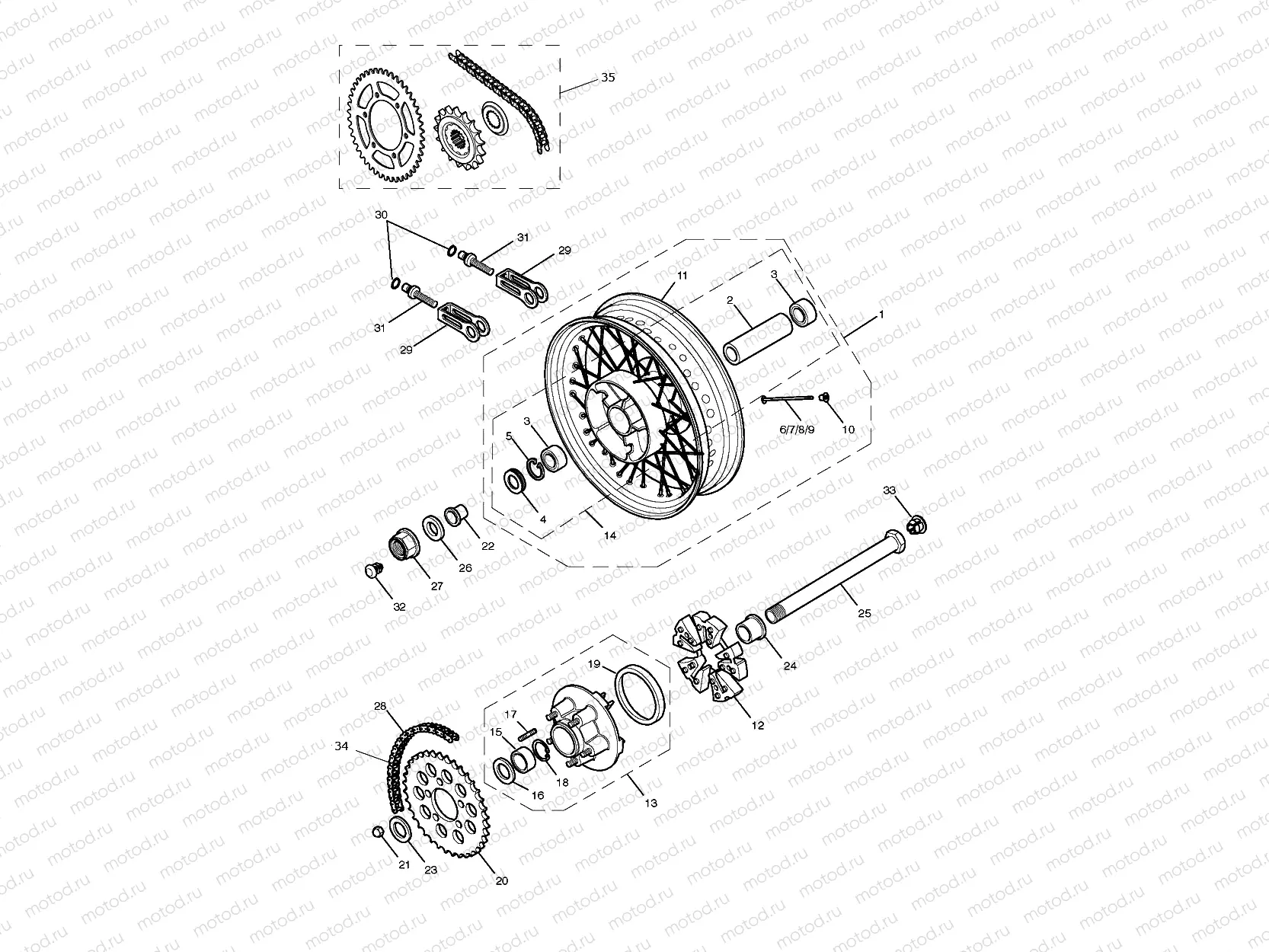 Rear Wheel & Final Drive