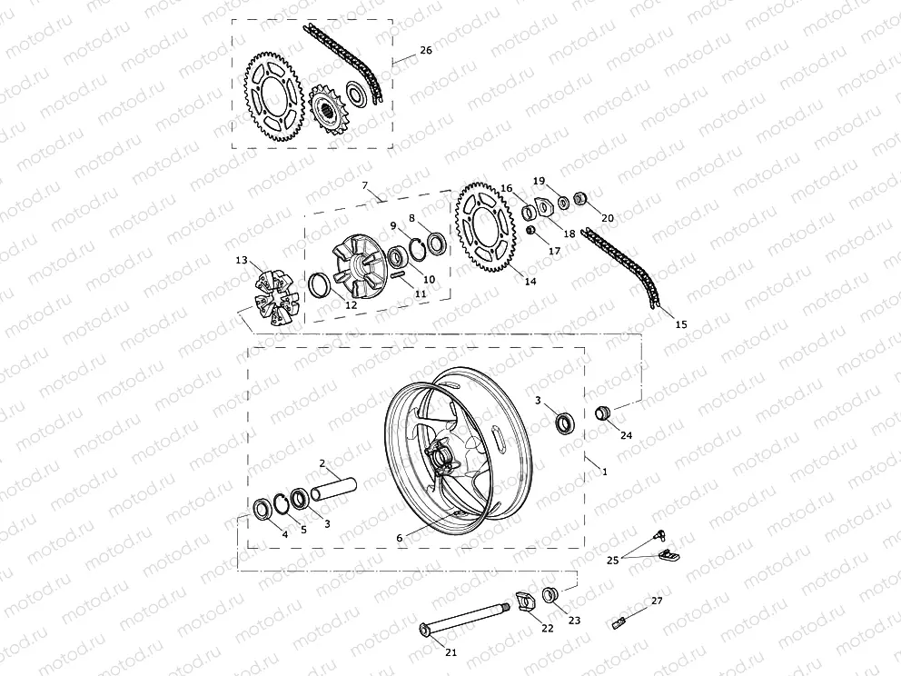 Rear Wheel & Final Drive