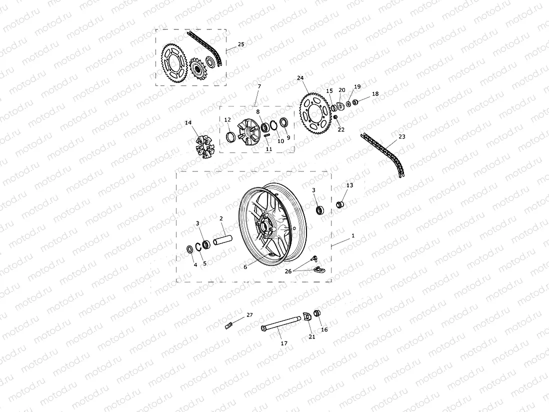 Rear Wheel & Final Drive