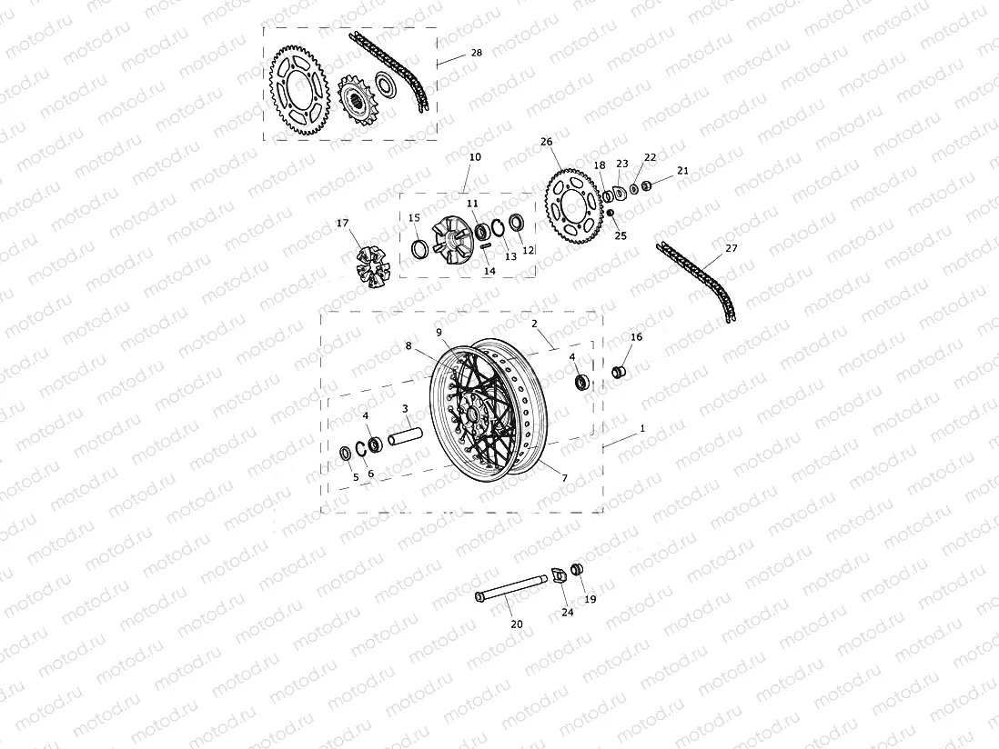 Rear Wheel & Final Drive