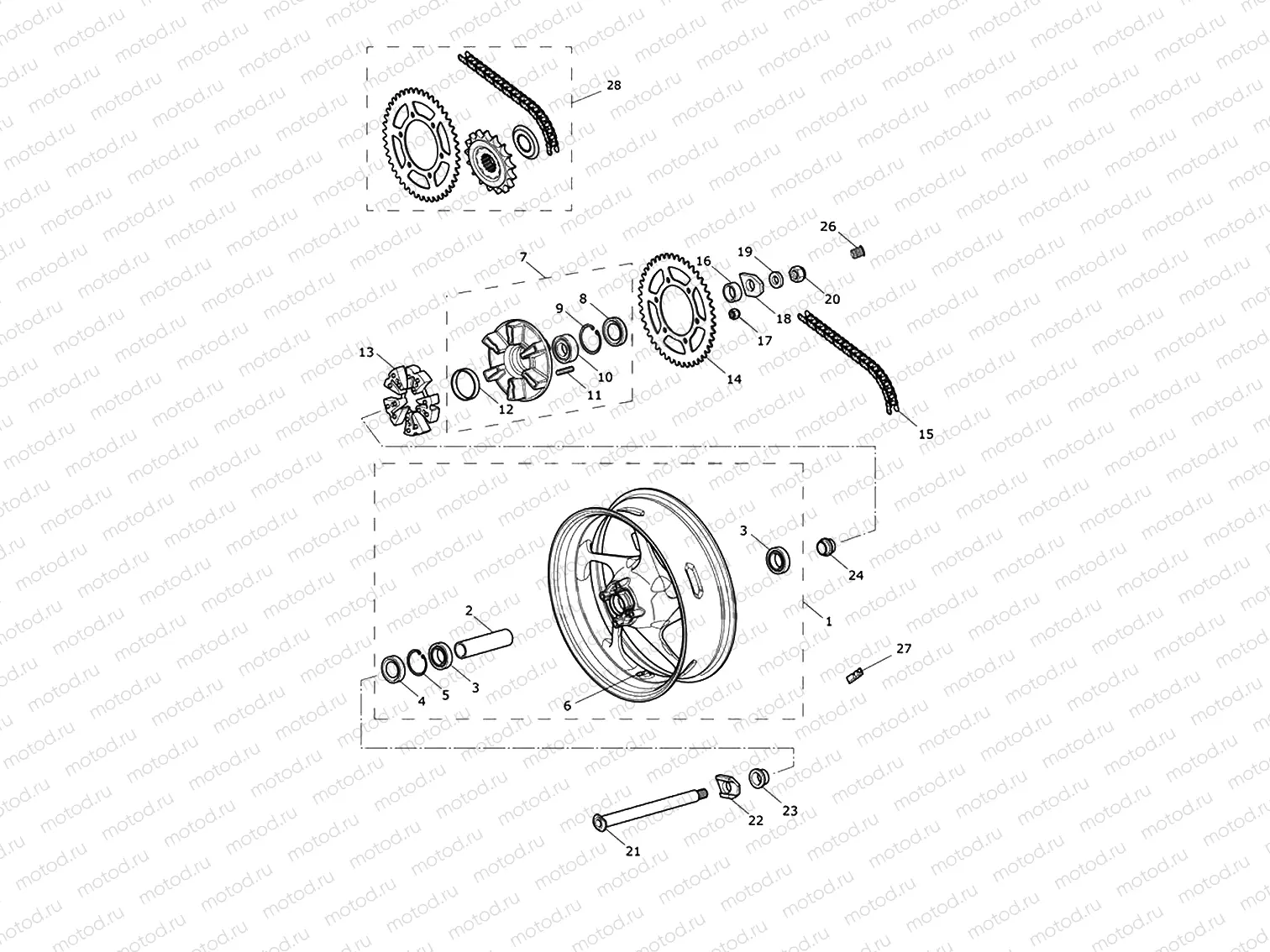 Rear Wheel & Final Drive
