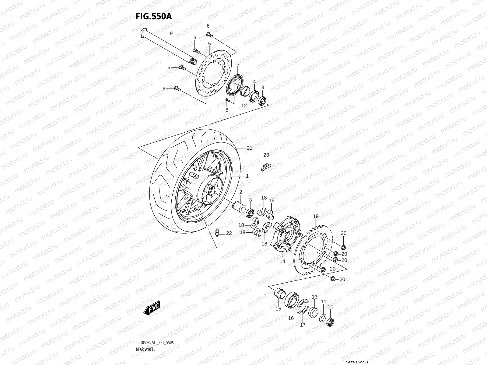 REAR WHEEL (Q)
