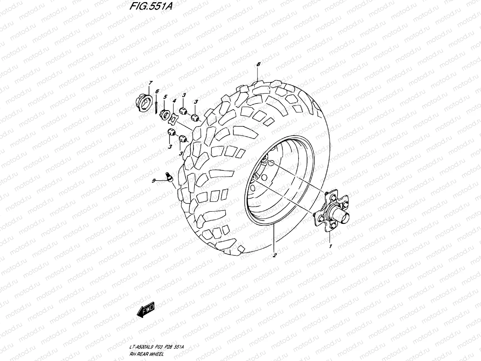 REAR WHEEL RIGHT (P03)
