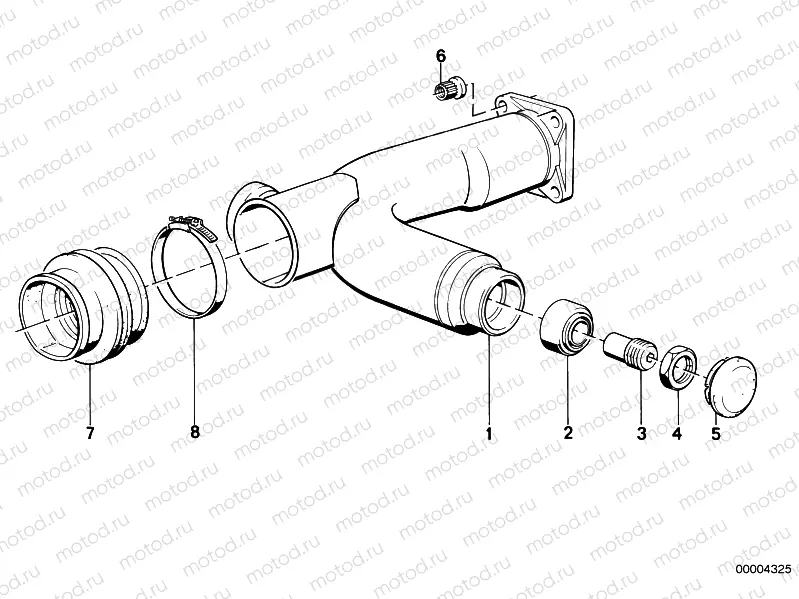 Rear wheel swinging arm