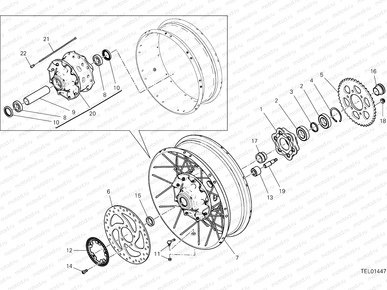 REAR WHEEL [XCO:AGSW,DSSW,RSW]