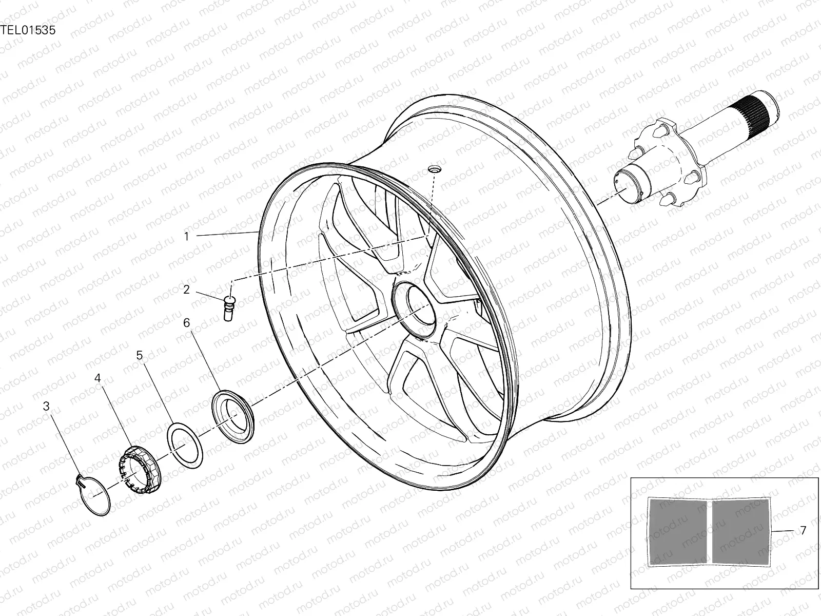 REAR WHEEL [XCO:BYG]