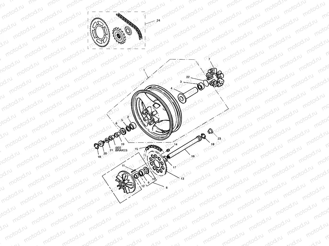Rear Wheel/Final Drive