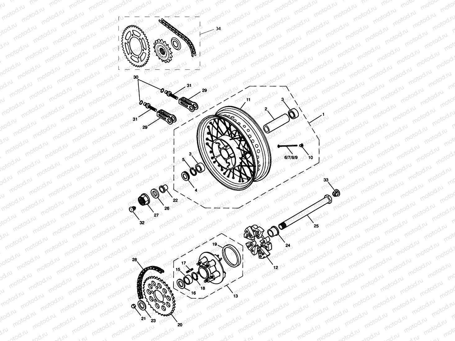 Rear Wheel/Final Drive