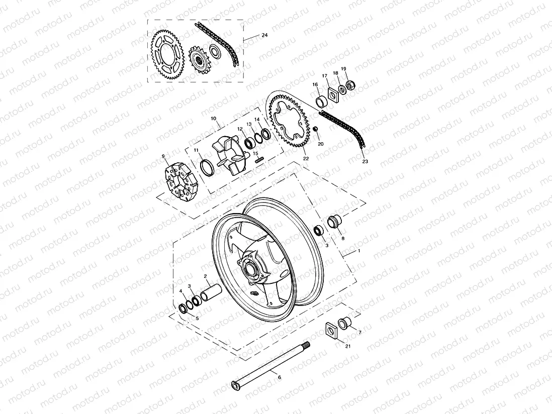 Rear Wheel/Final Drive