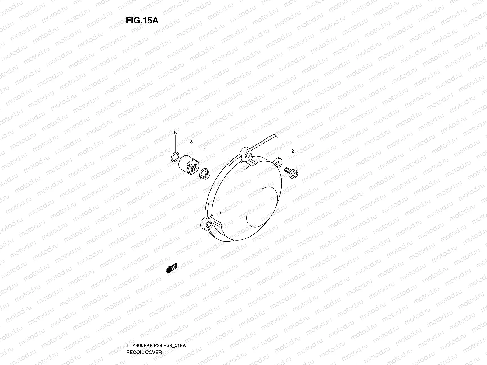 RECOIL COVER (LT-A400FL0)