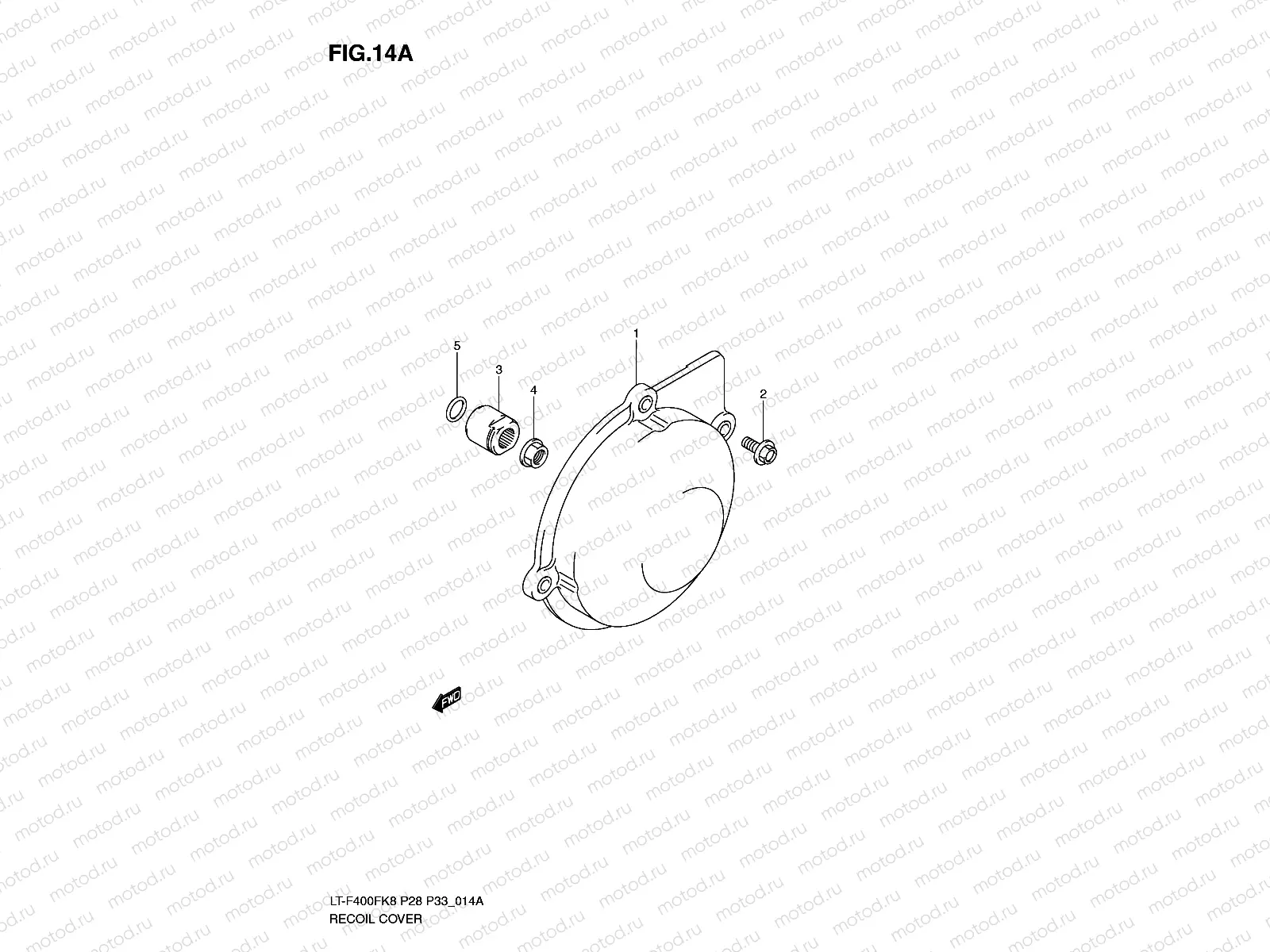 RECOIL COVER (LT-F400FL0)