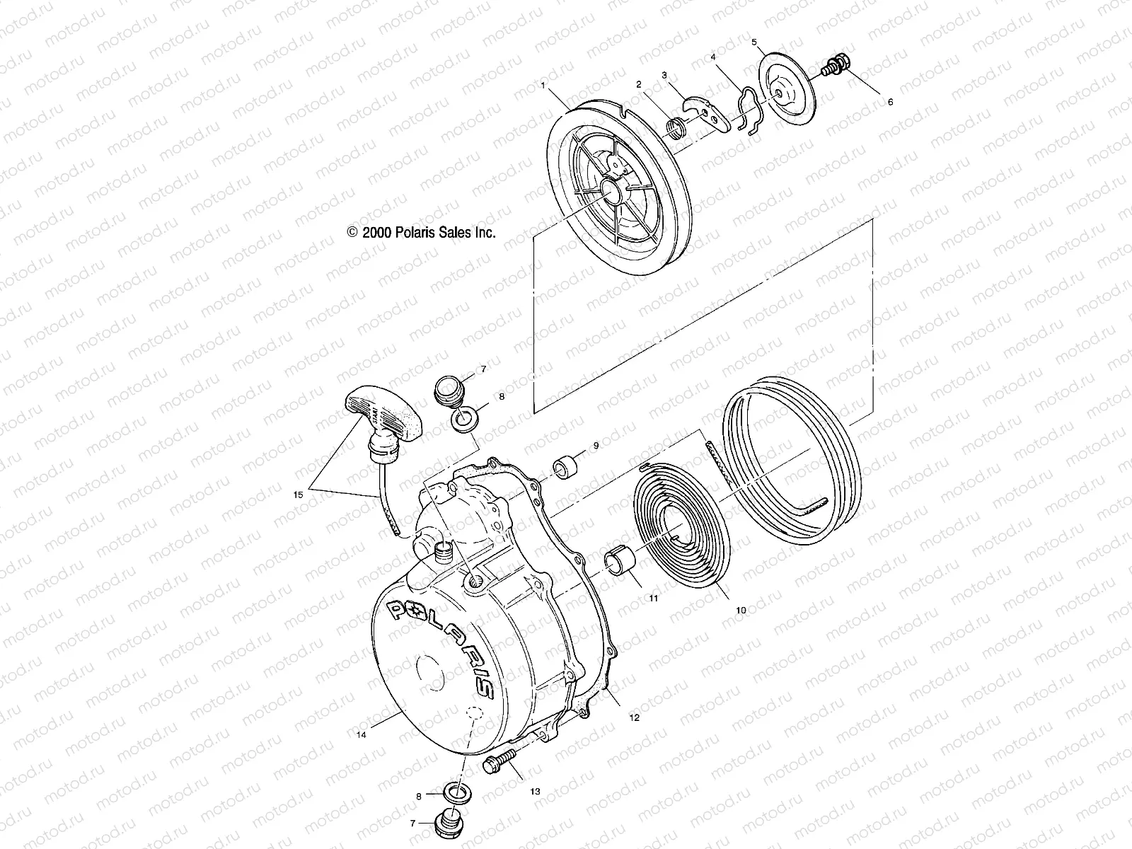 RECOIL STARTER - A00AA32AA (4949914991C014) | RECOIL STARTER - A00AA32AA (4949914991C014)