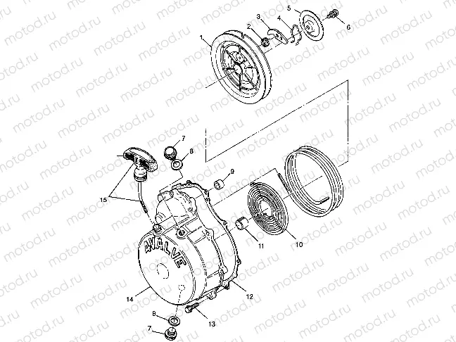 RECOIL STARTER - A99CH33CB (4945964596d009) | RECOIL STARTER - A99CH33CB (4945964596d009)