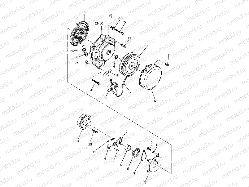 Recoil Starter Assembly (4917721772038A) | Recoil Starter Assembly (4917721772038A)