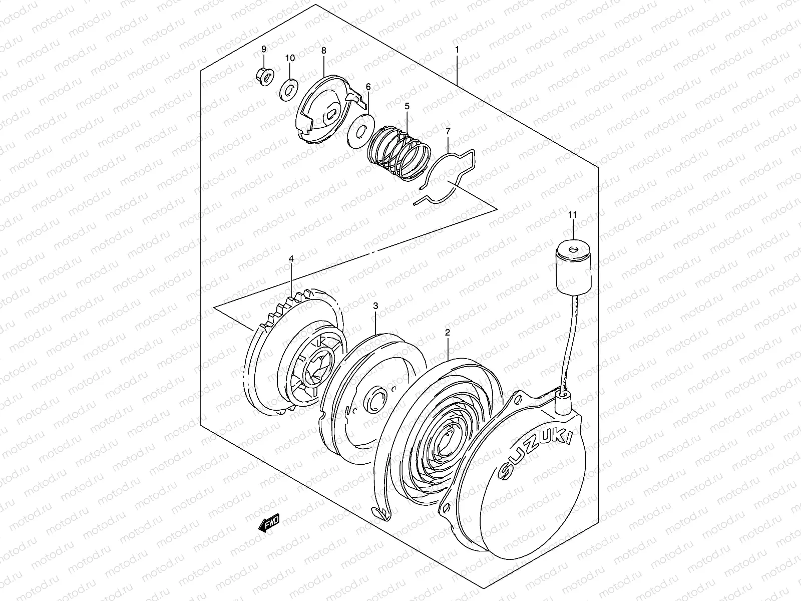 RECOIL STARTER (OPT)