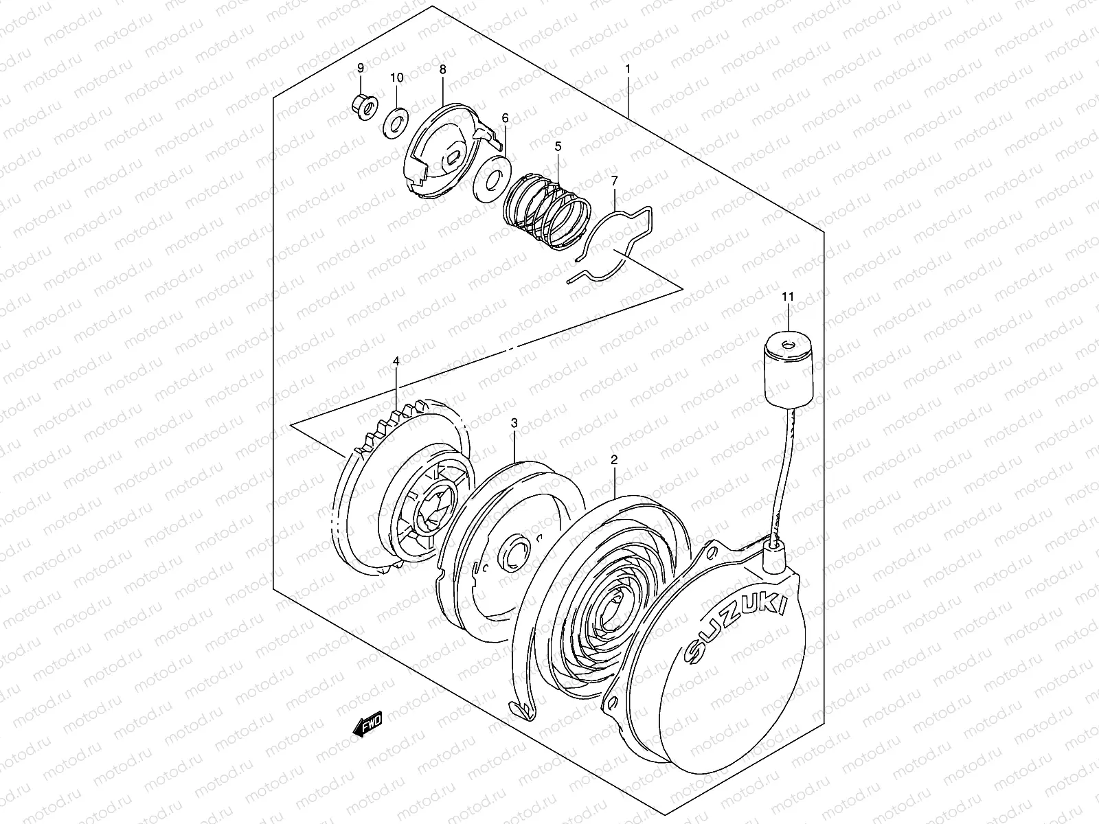 RECOIL STARTER (OPT)