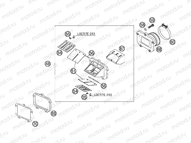 REED VALVE CASE