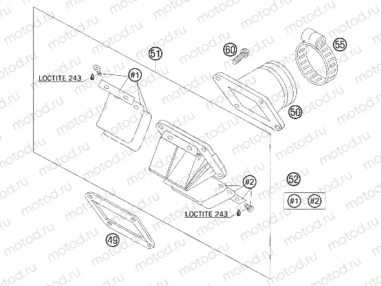 REED VALVE CASE