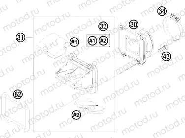 REED VALVE CASE