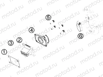 REED VALVE CASE