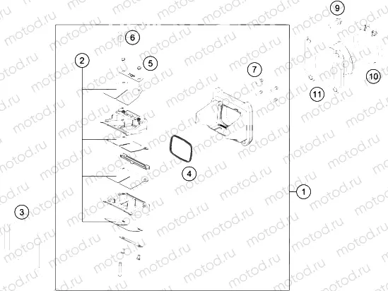 REED VALVE CASE