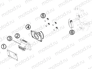 REED VALVE CASE