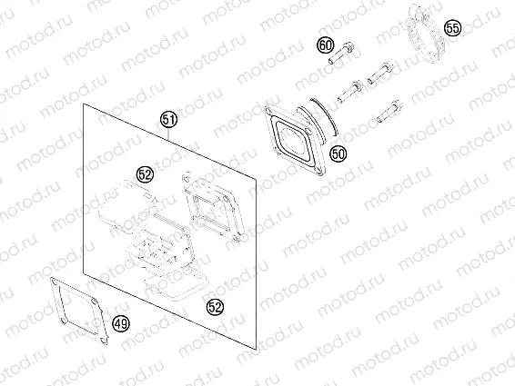 REED VALVE CASE|Engine|30