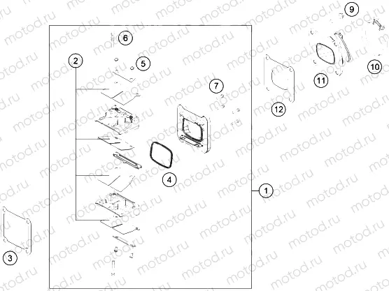 REED VALVE CASE|Engine|30
