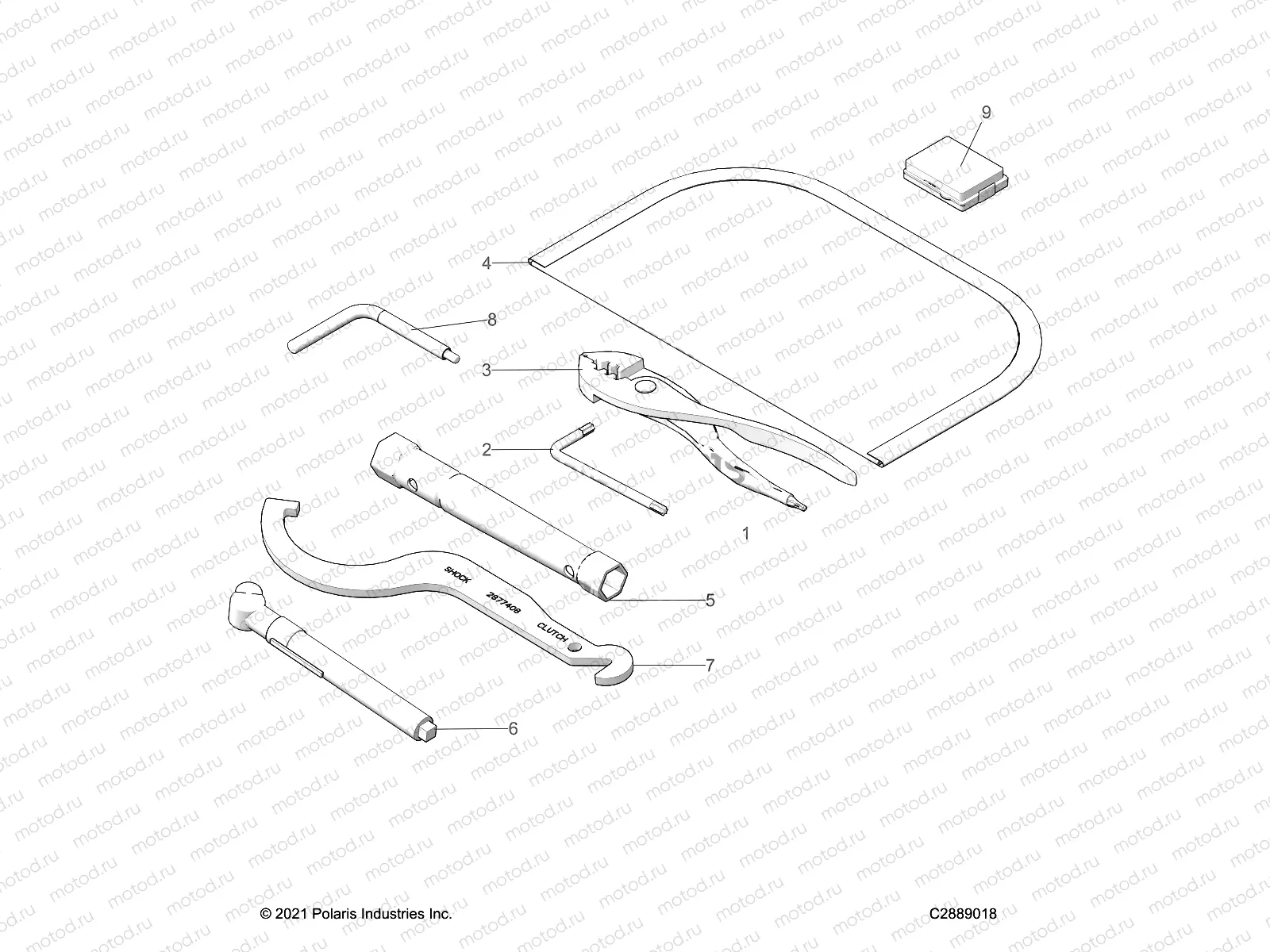 REFERENCE | REFERENCE, TOOL KIT -  A22SEE57A1/A3/A5/A9/B1/B3/B5/B9 (C2889018)