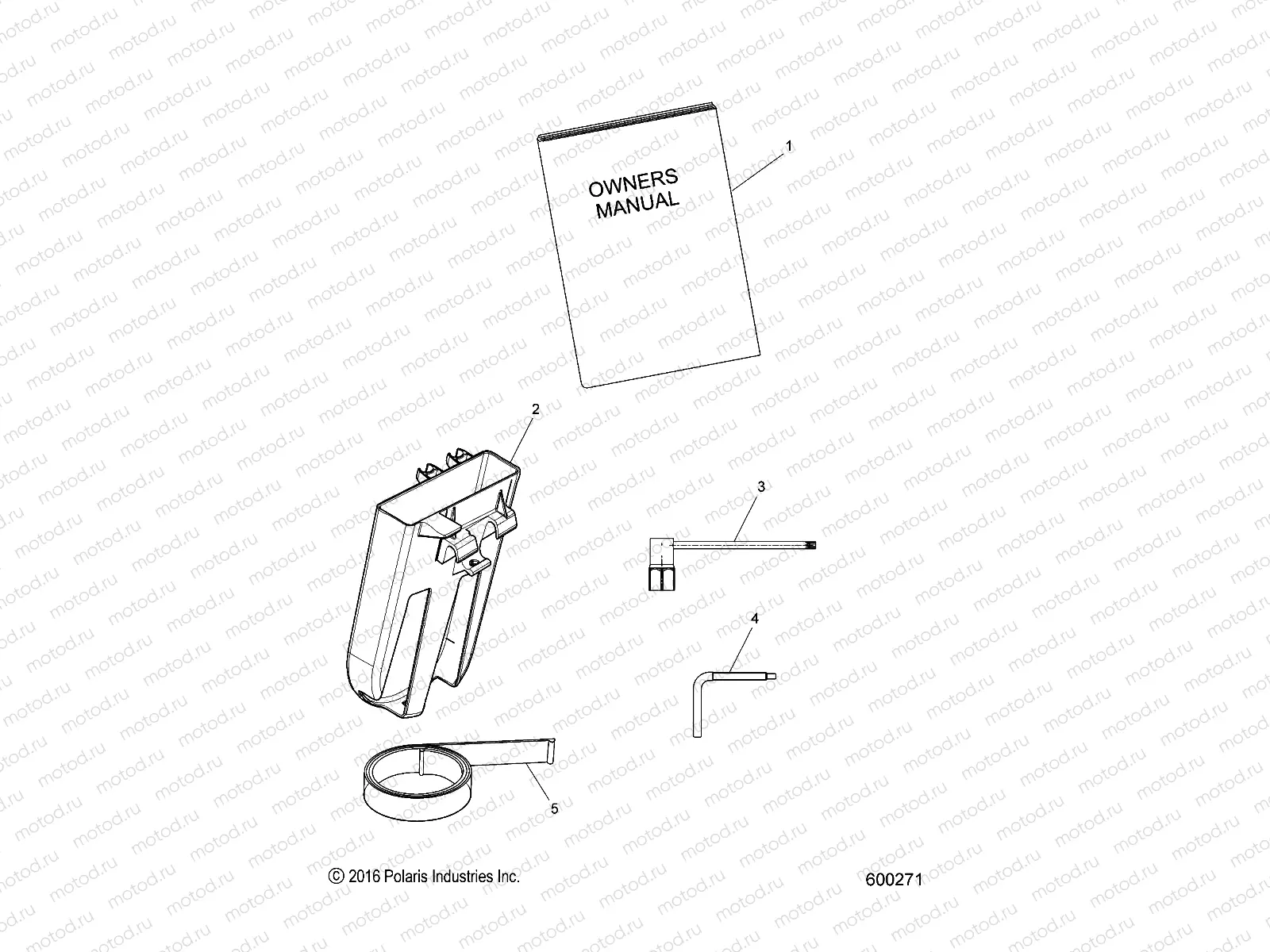 REFERENCES | REFERENCES, OWNERS MANUAL, TOOLS, BELT HOLDER - S22TDE8RS ALL OPTIONS (600271)