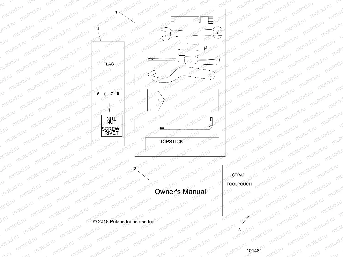 REFERENCES | REFERENCES, TOOL KIT and OWNERS MANUAL - A20HAB15A2 (101481)